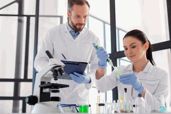 Picture of researchers.